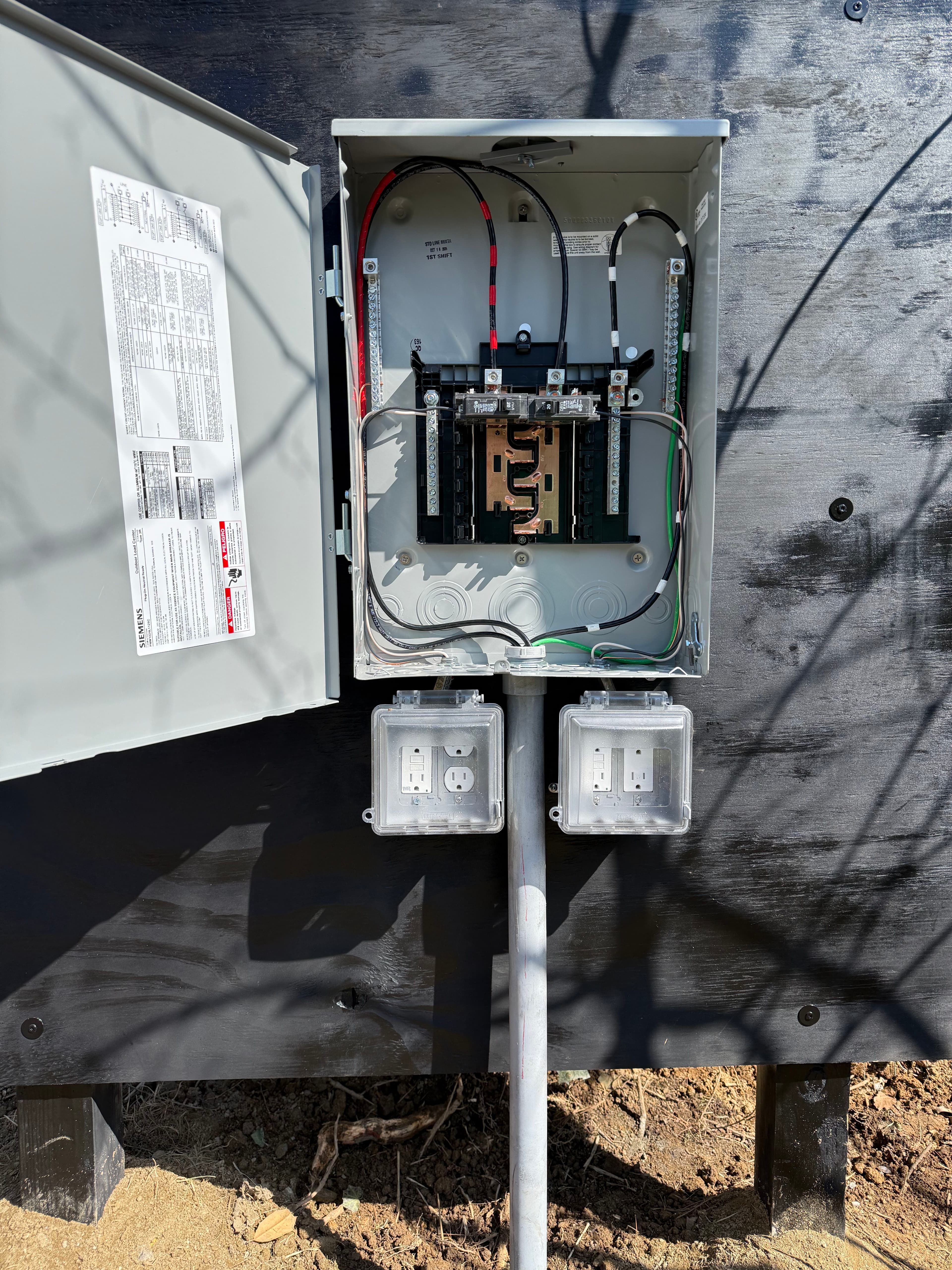 Project Outdoor Sub-Panel Installation for Future Pool and Lights image