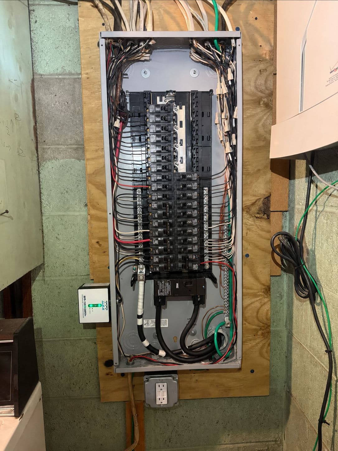200 Amp Service Upgrade with PVC Conduit Protection