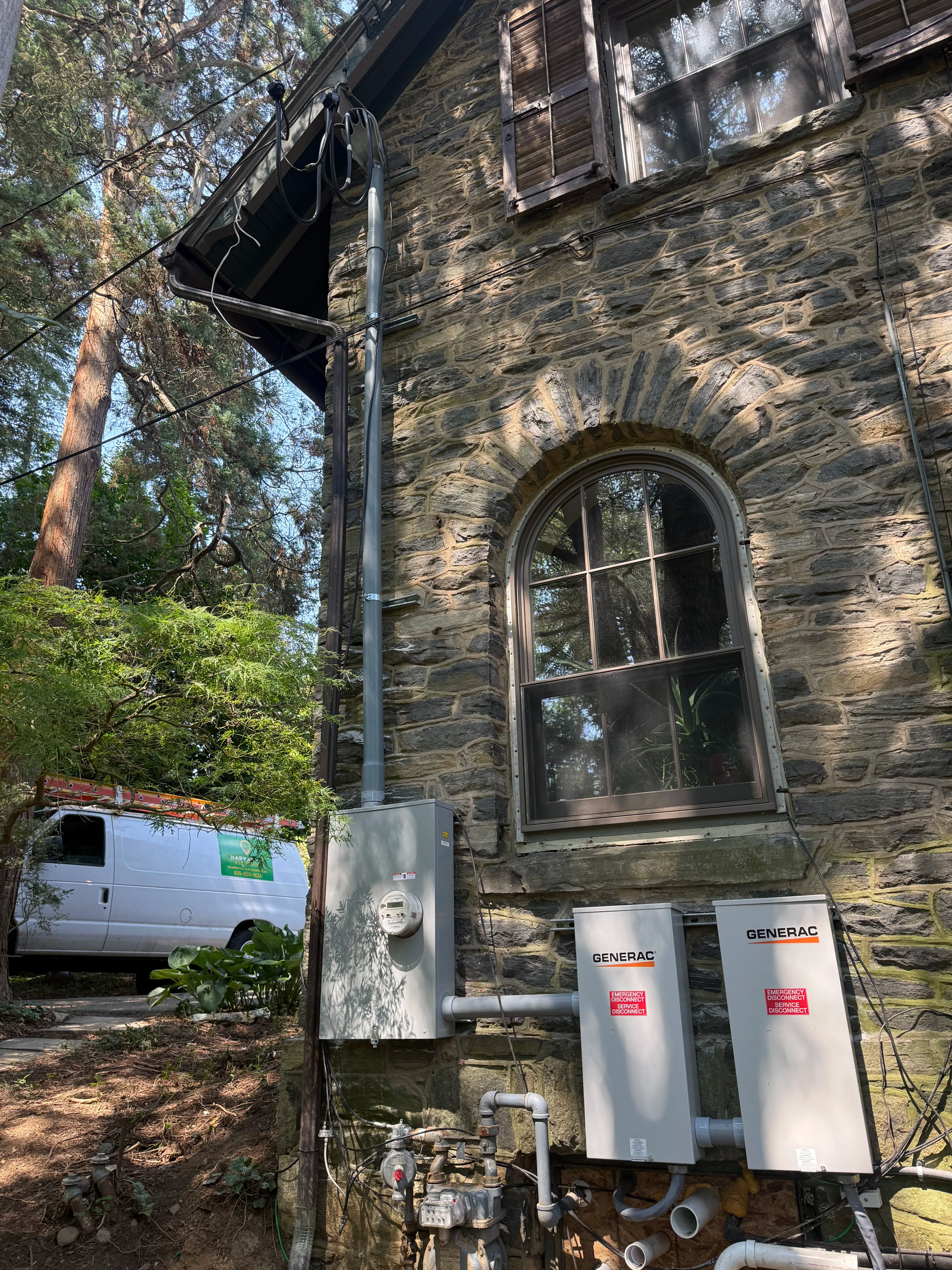 Project 200 to 400 Amp Service Upgrade with Dual Generac Transfer Switches image