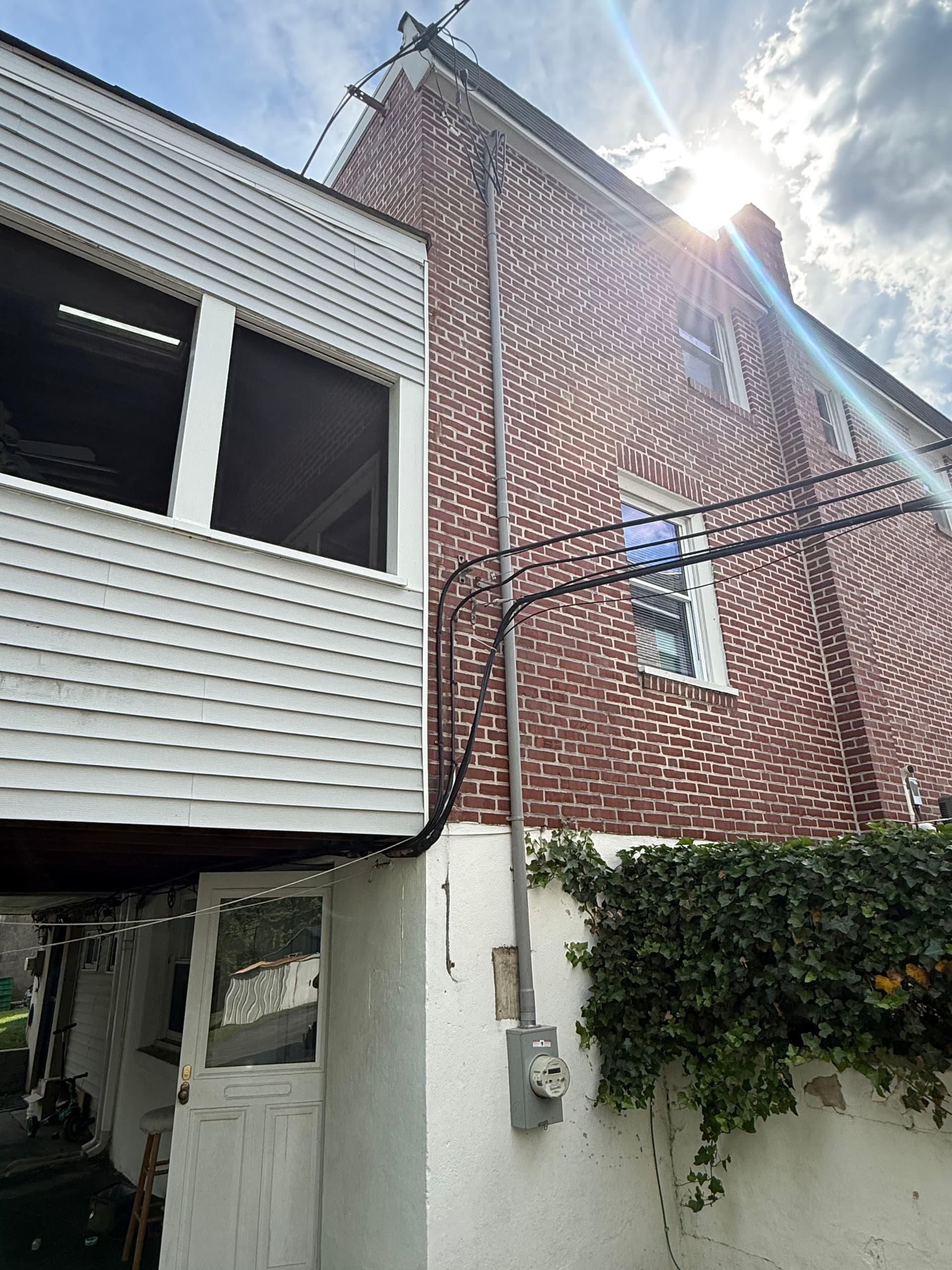 200 Amp Service Upgrade with PVC Conduit Protection