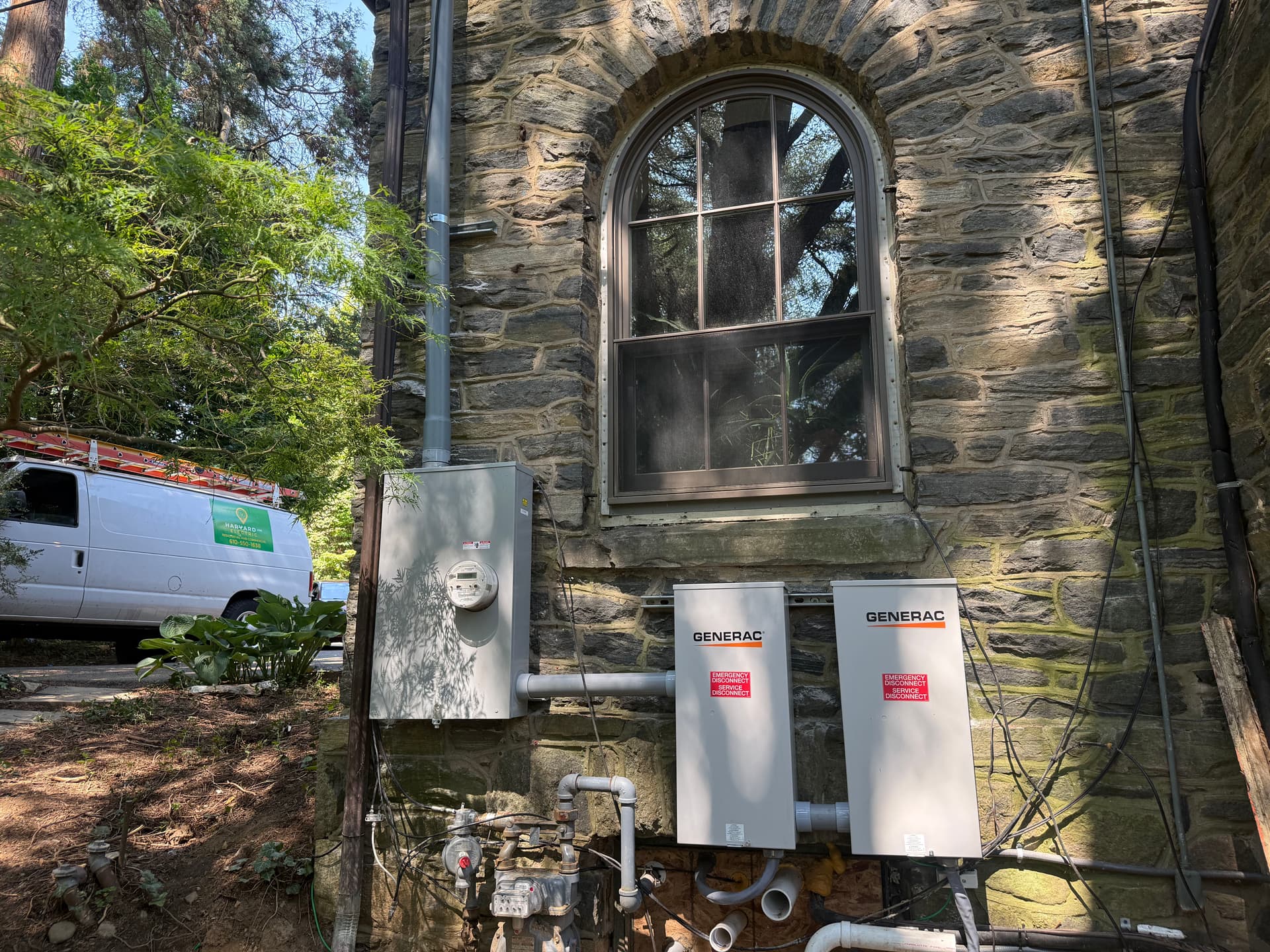 Gallery photos for 200 to 400 Amp Service Upgrade with Dual Generac Transfer Switches: Image #1