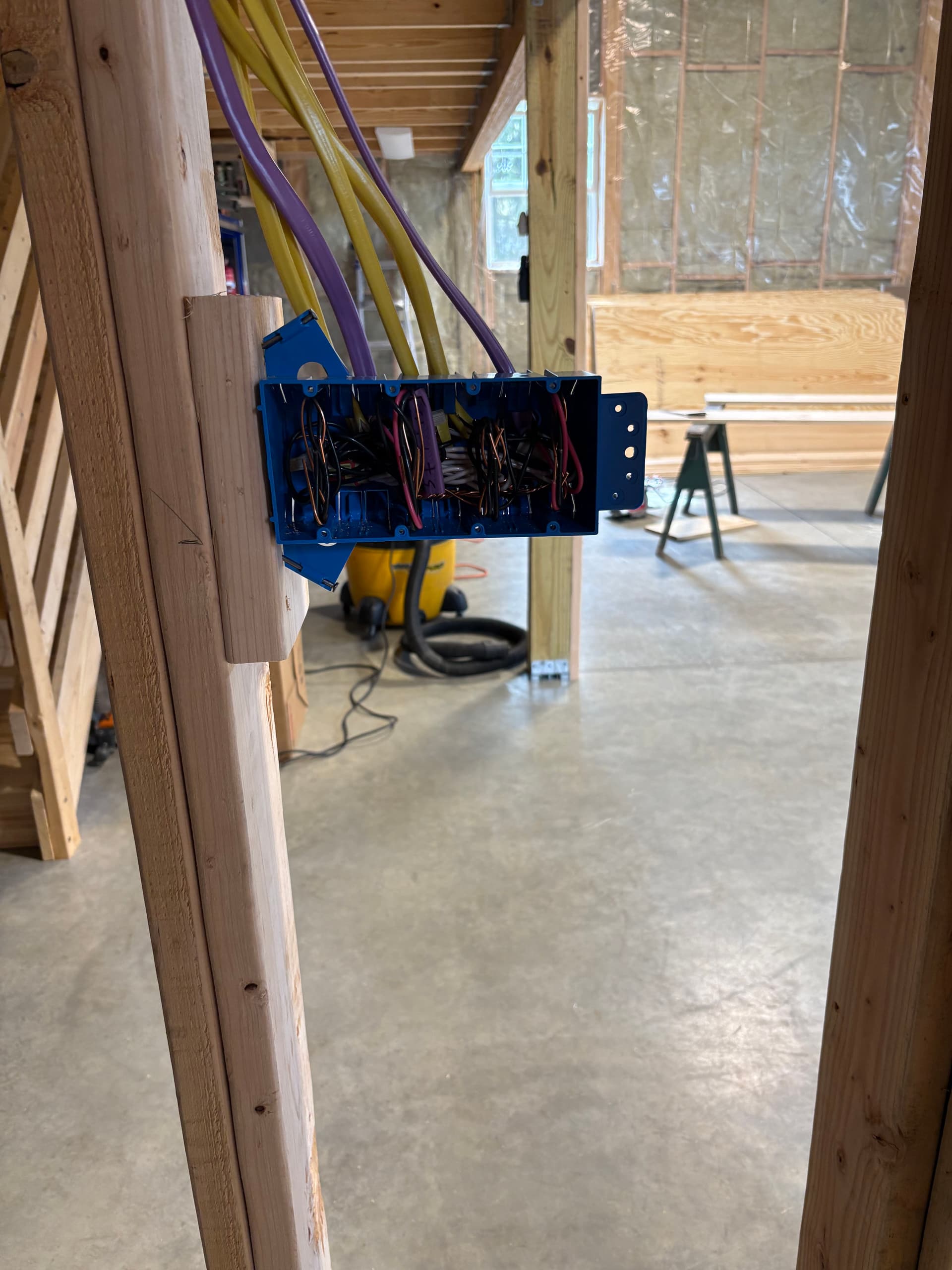 Barndominium Bathroom Rough-In With a 5-Switch Gang Box image